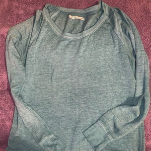 Long Sleeve Teal sweater